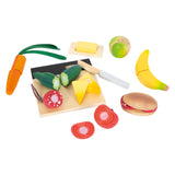 Small Foot Wooden Snijen Speelten Lunch Set, 24dlg. - afbeelding 4