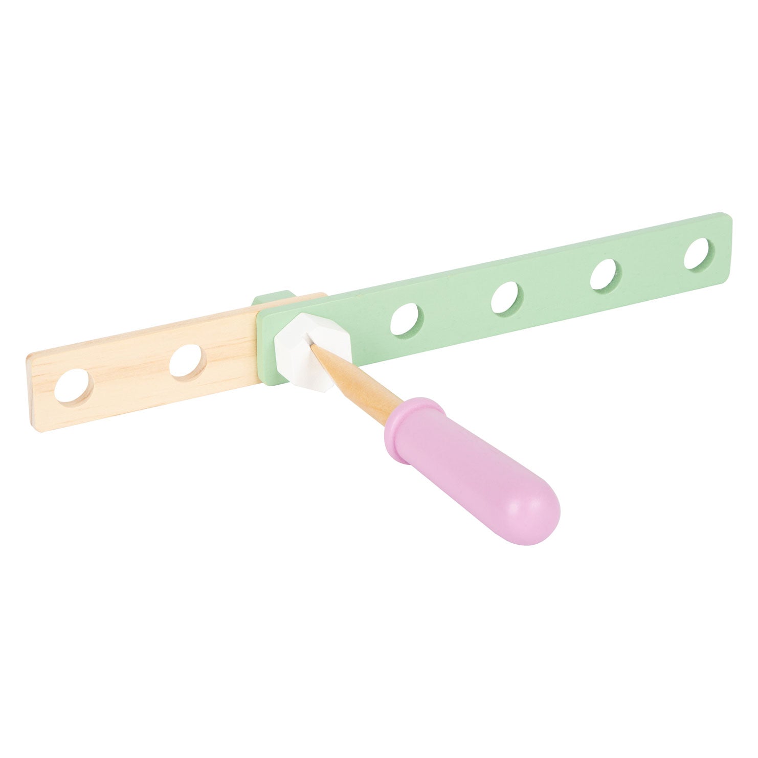 Kit de construction en bois pour petits pieds nordiques, 67pcs.