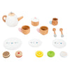 Small Foot Wooden Tea Ensemble avec playets, 17dlg.