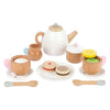 Small Foot Wooden Tea Ensemble avec playets, 17dlg.
