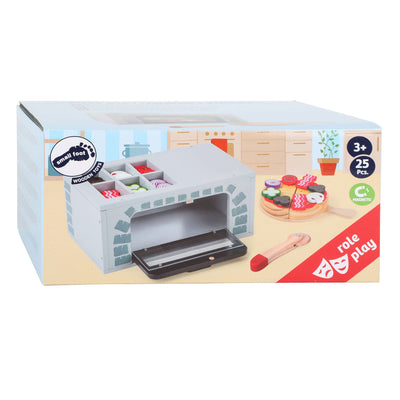 Small Foot Wooden PlayetS Pizza Four Set, 25dlg.