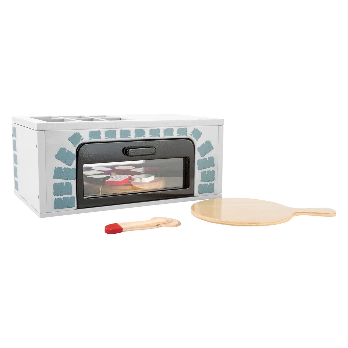 Small Foot Wooden PlayetS Pizza Four Set, 25dlg.