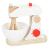 Ensemble d'appareils de cuisine en bois à petit pied, ensemble de 3