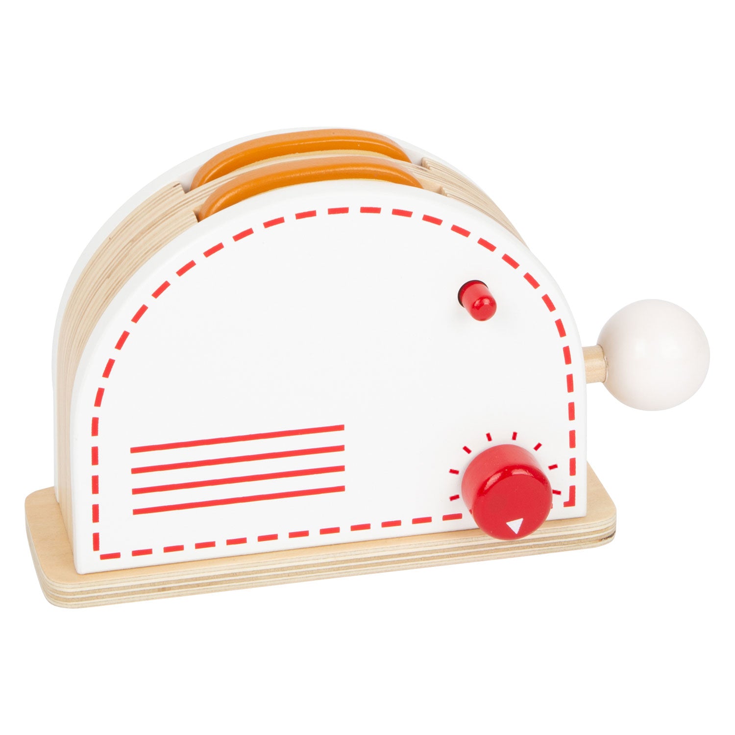 Ensemble d'appareils de cuisine en bois à petit pied, ensemble de 3