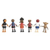 Petits poupées en bois pirate pirates, 6e.
