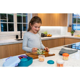 Amuse Amuse Rikko Lagoon Sky Lunch Box Blue Purple - afbeelding 3