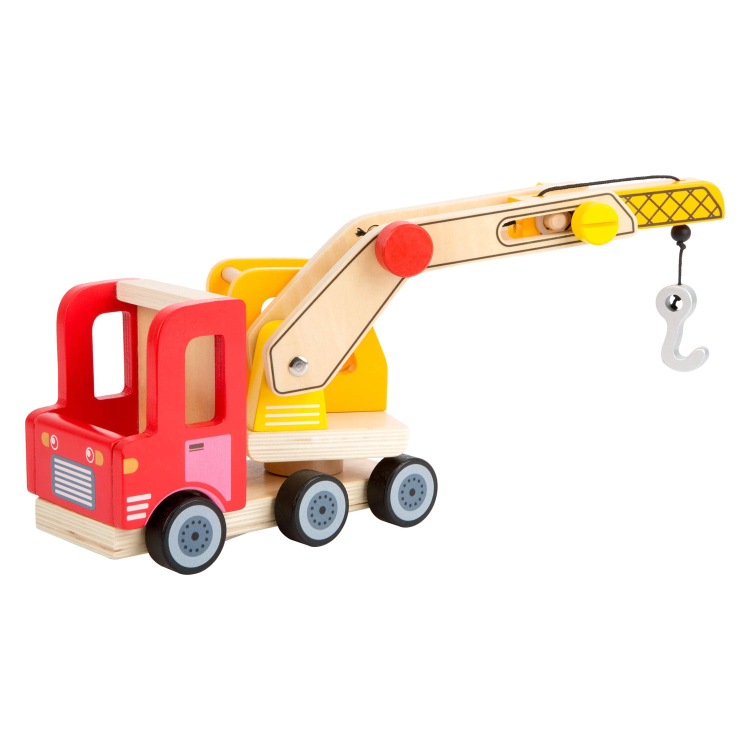 Petit pied - wagon à robinet en bois avec robinet mobile
