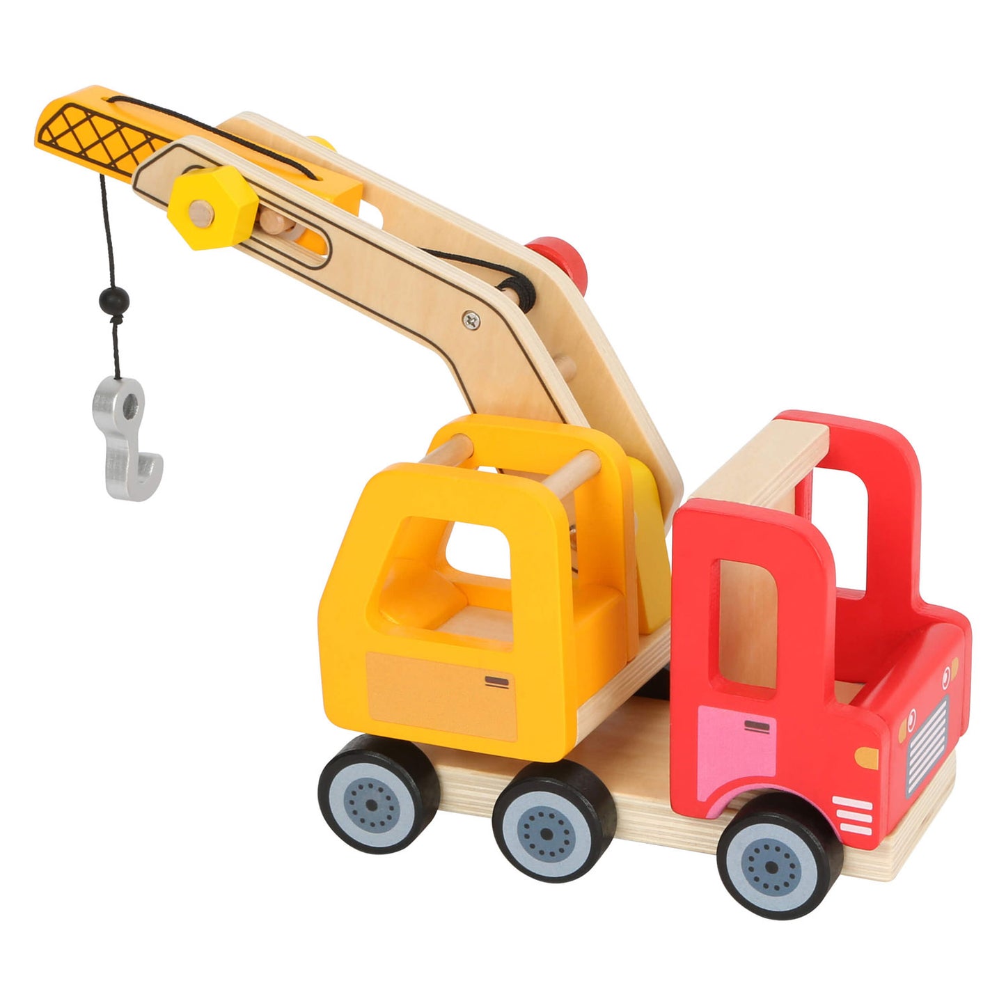 Petit pied - wagon à robinet en bois avec robinet mobile