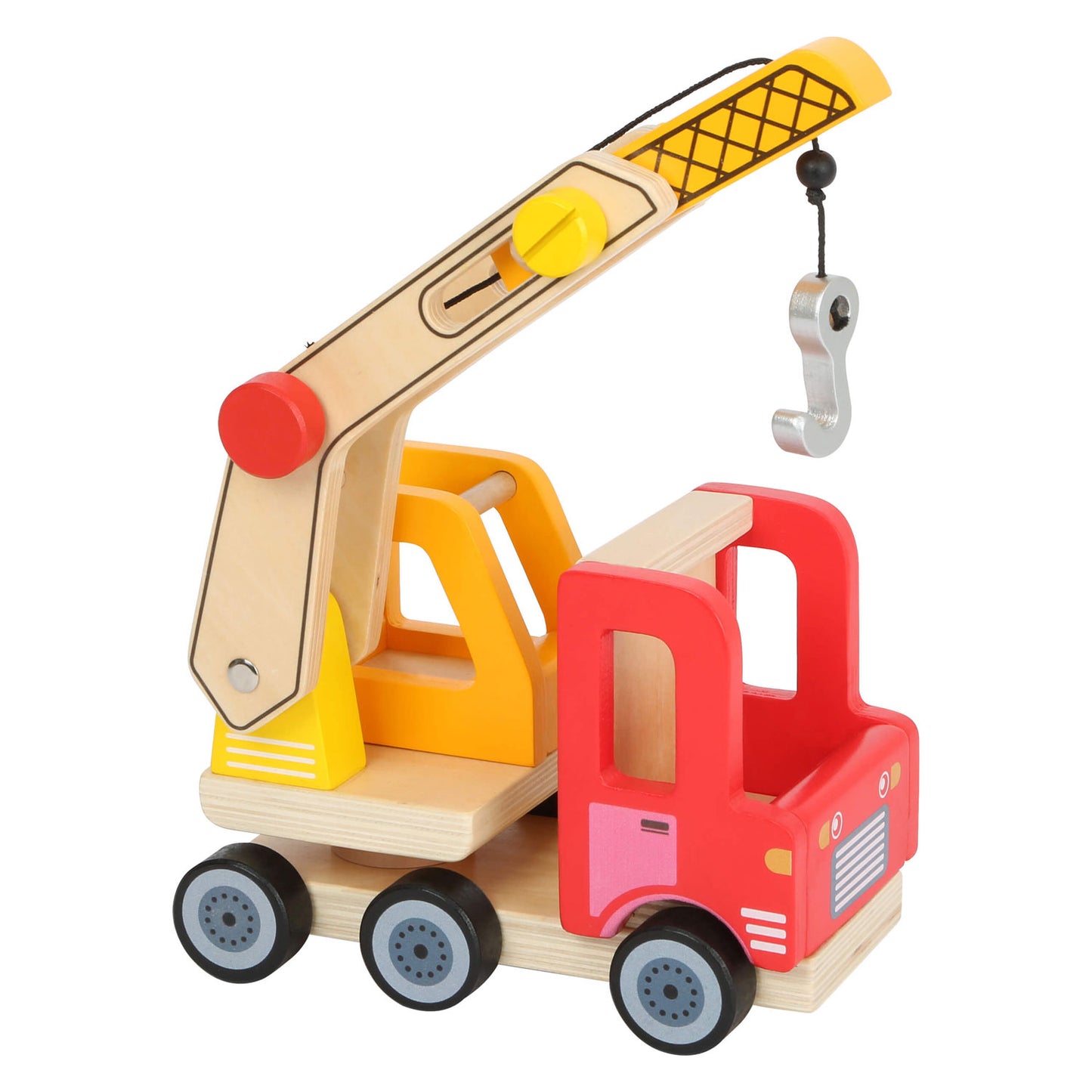Petit pied - wagon à robinet en bois avec robinet mobile