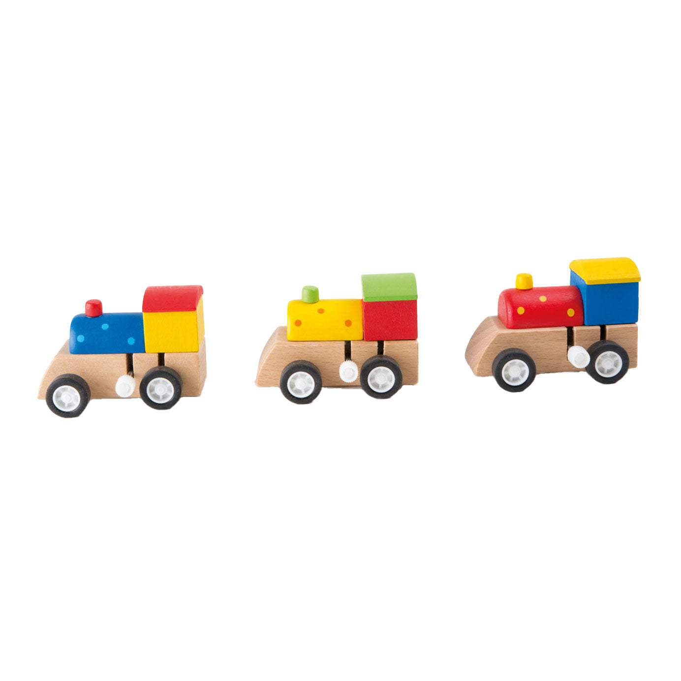 Petit trains en bois à pied wrandolable, pièce EP