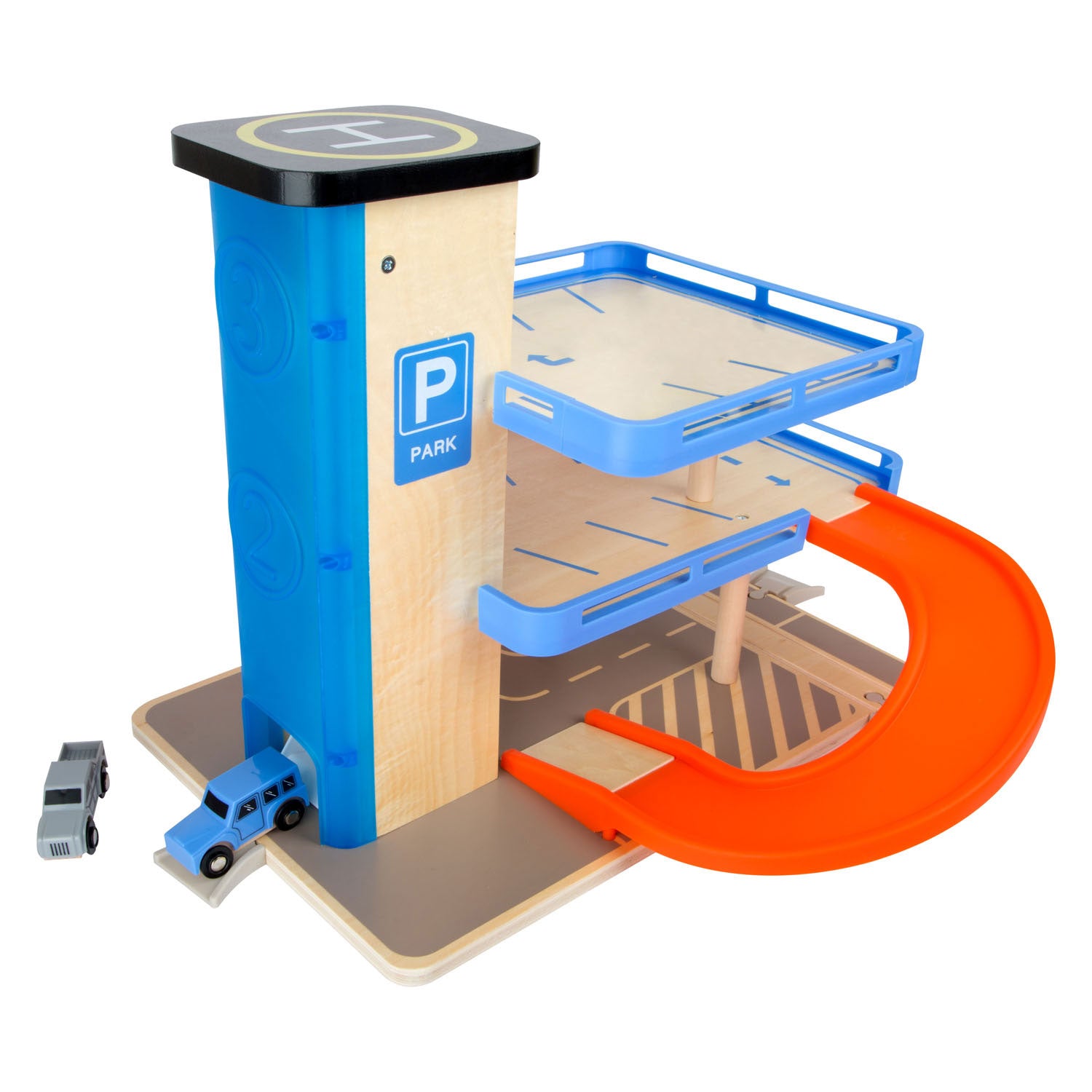 Classe d'affaires de garage en bois petit pied