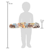 Petite lettre en bois et façonnez des animaux de puzzle, 26e. - afbeelding 5