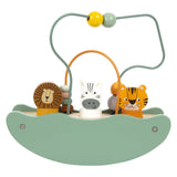 Petit pied d'équilibre en bois moteur piral safari - afbeelding 5