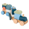 Petit pied d'empilement en bois Train Arctic, 16dlg.