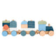Petit pied d'empilement en bois Train Arctic, 16dlg.