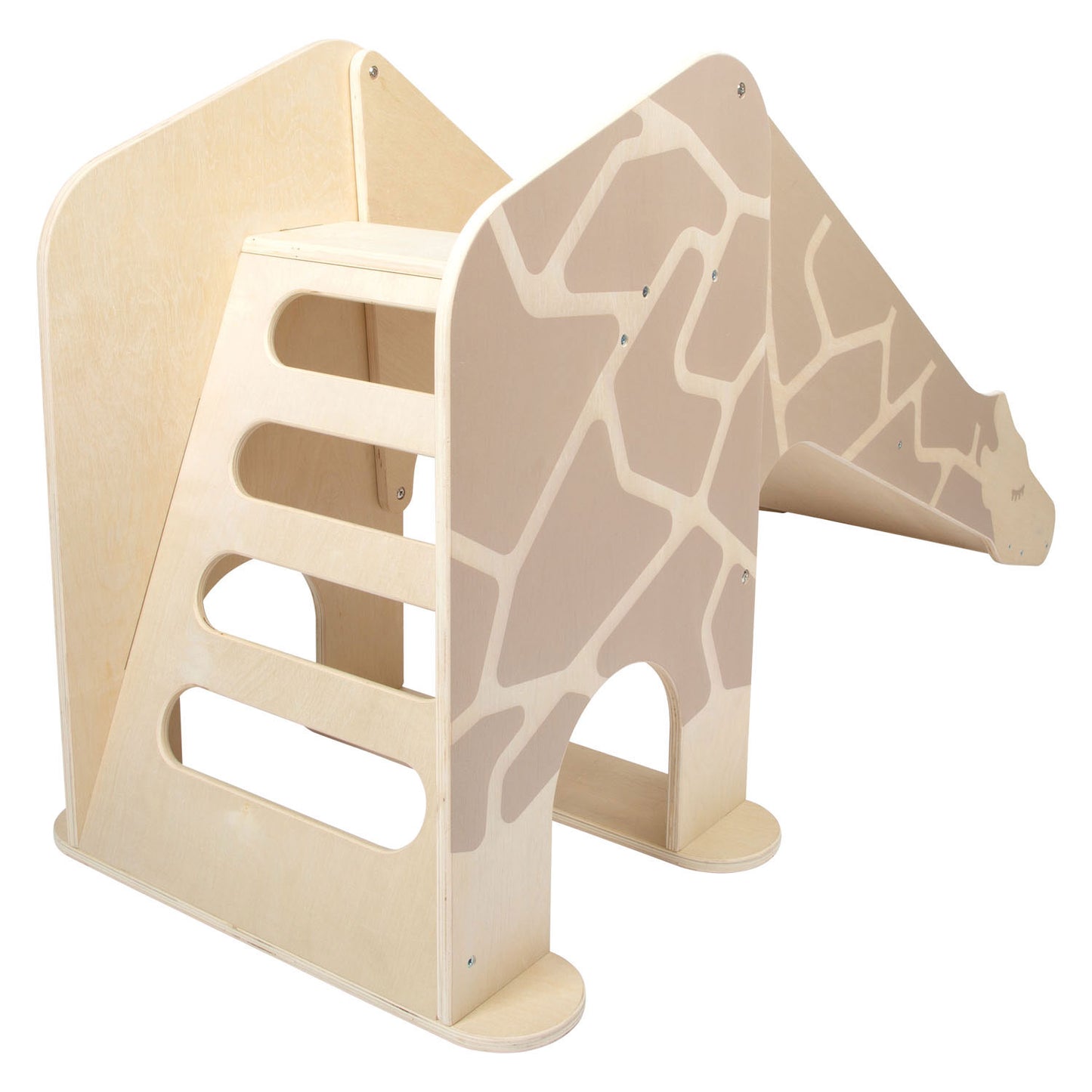 Petit pied en bois girafe girafe faune