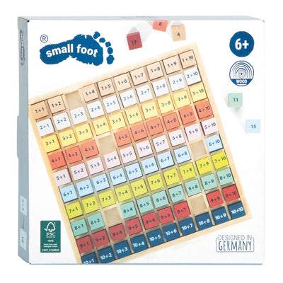 Petite panneau de calcul en bois Ajouter de la couleur, 100dlg.