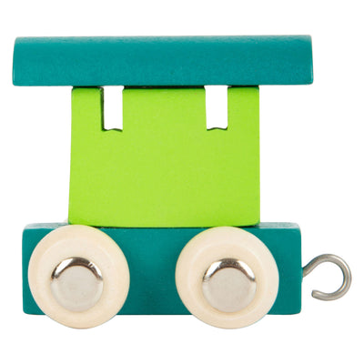 Small Foot Wooden Font Wagon Green