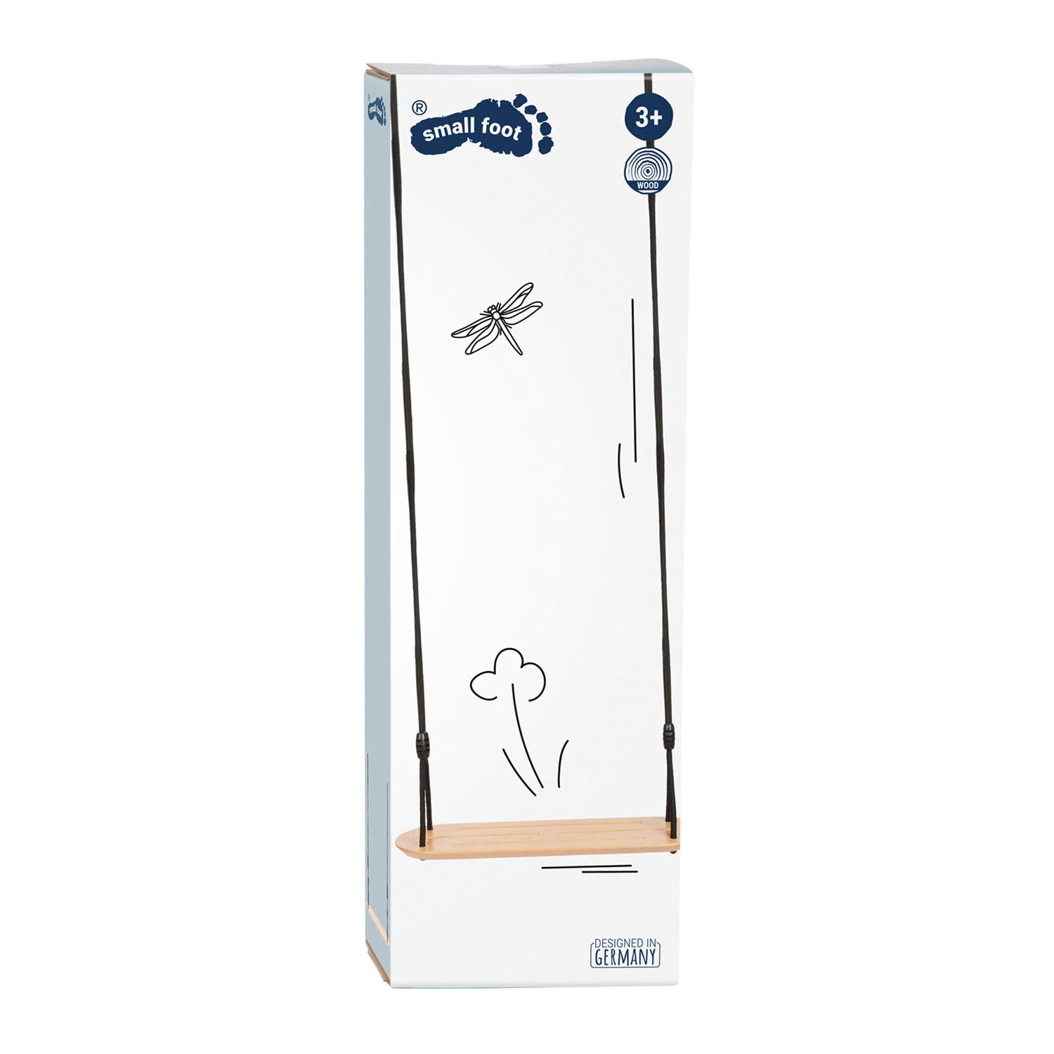Petit pied en bois xl Swing Black Ligne
