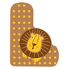 Petit pied Animaux en bois lettre des enfants L