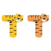 Petit pied animaux en bois enfant lettre t