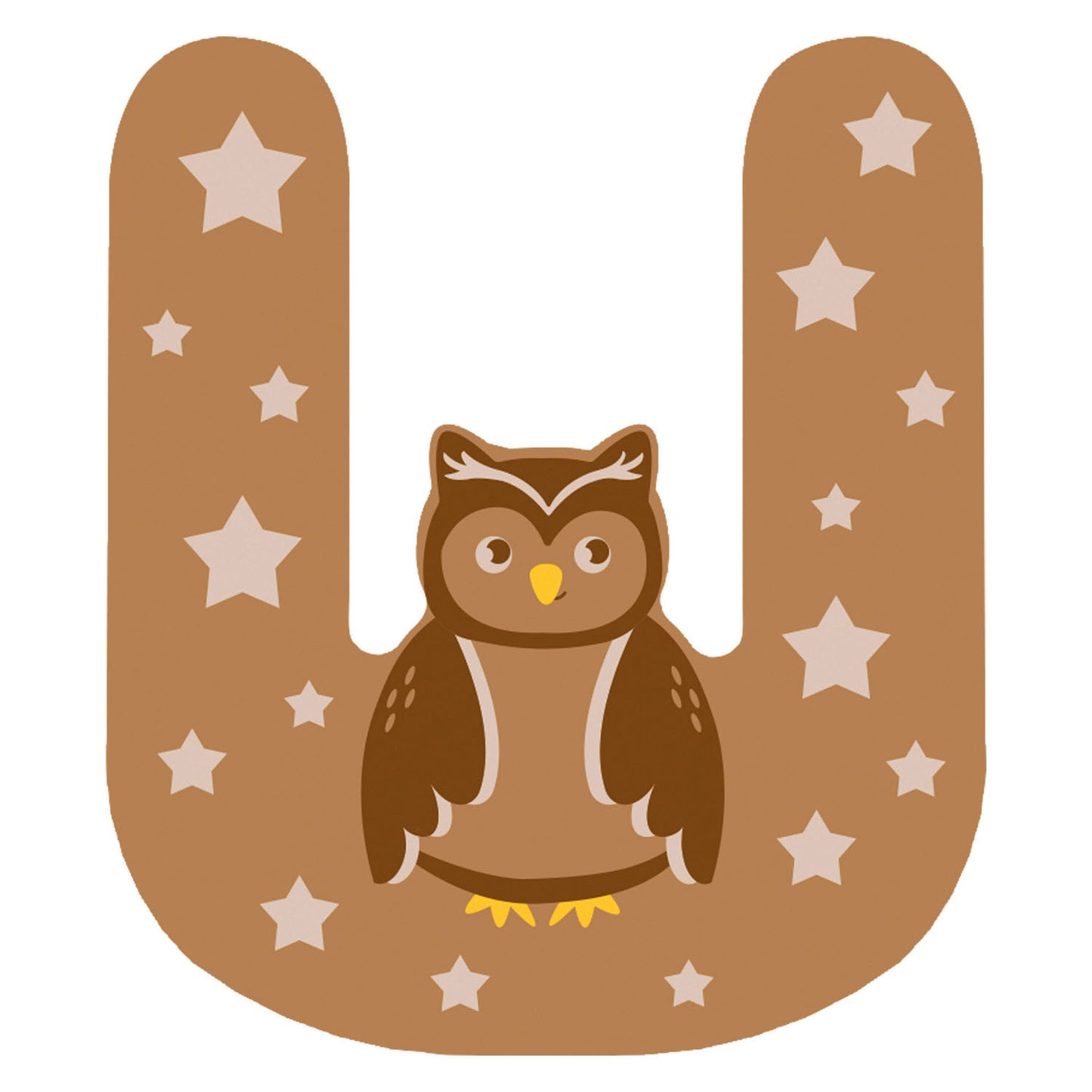 Petit pied Animaux en bois Lettre d'enfants