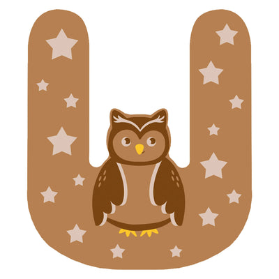Petit pied Animaux en bois Lettre d'enfants