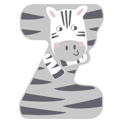 Petit pied animaux en bois enfant lettre z