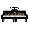 Petit pied en bois pour enfants piano noire