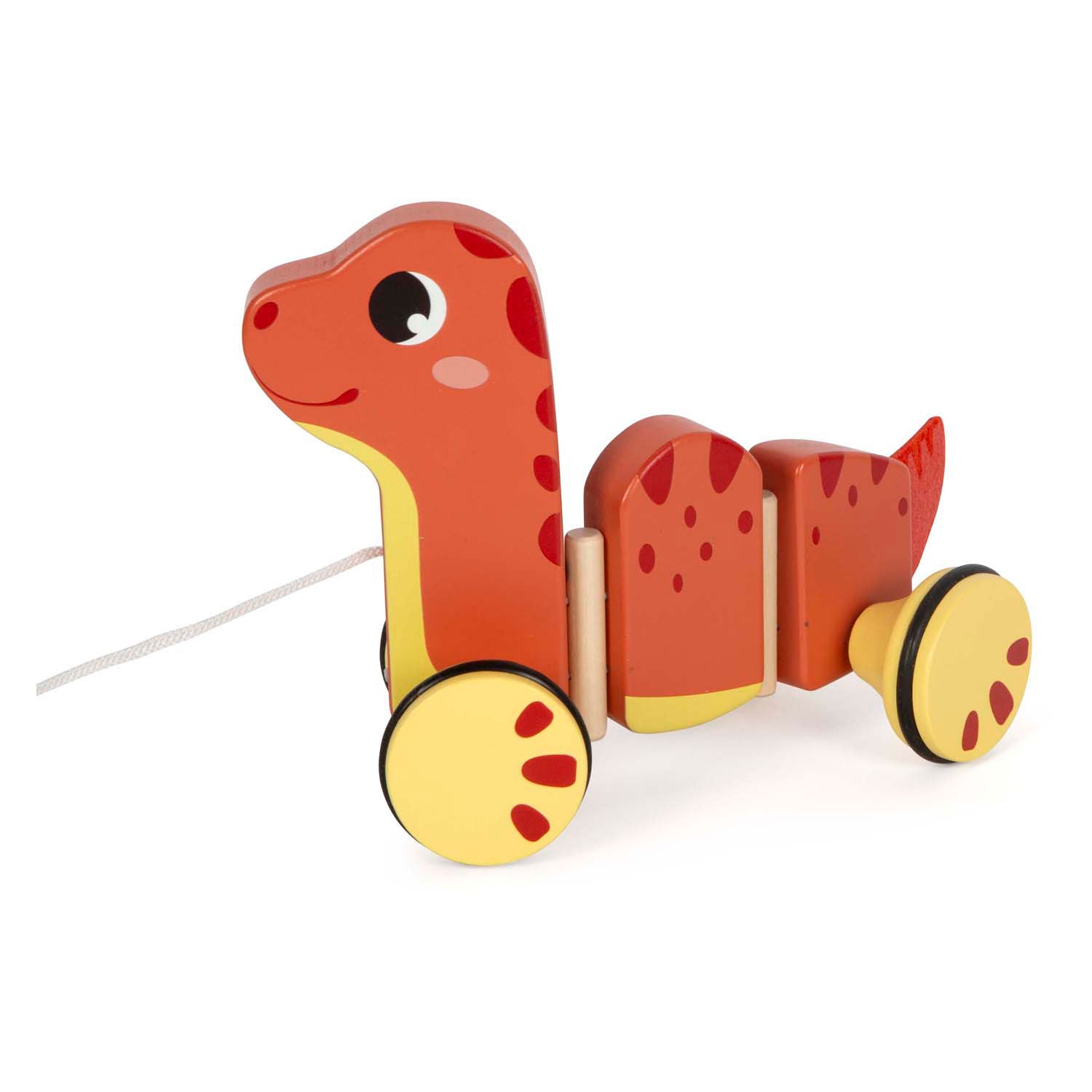 Petit pied de randonnée en bois dino