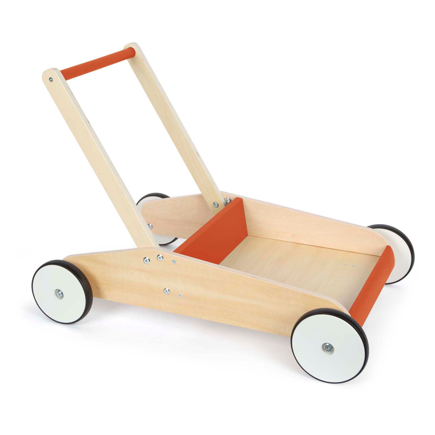 Small Foot Wooden Walker Copper Red