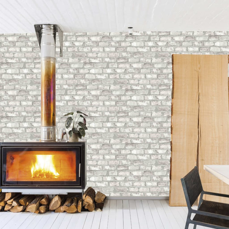 Covergs néerlandais Covergs néerlandais papier peint Brick White EW3104