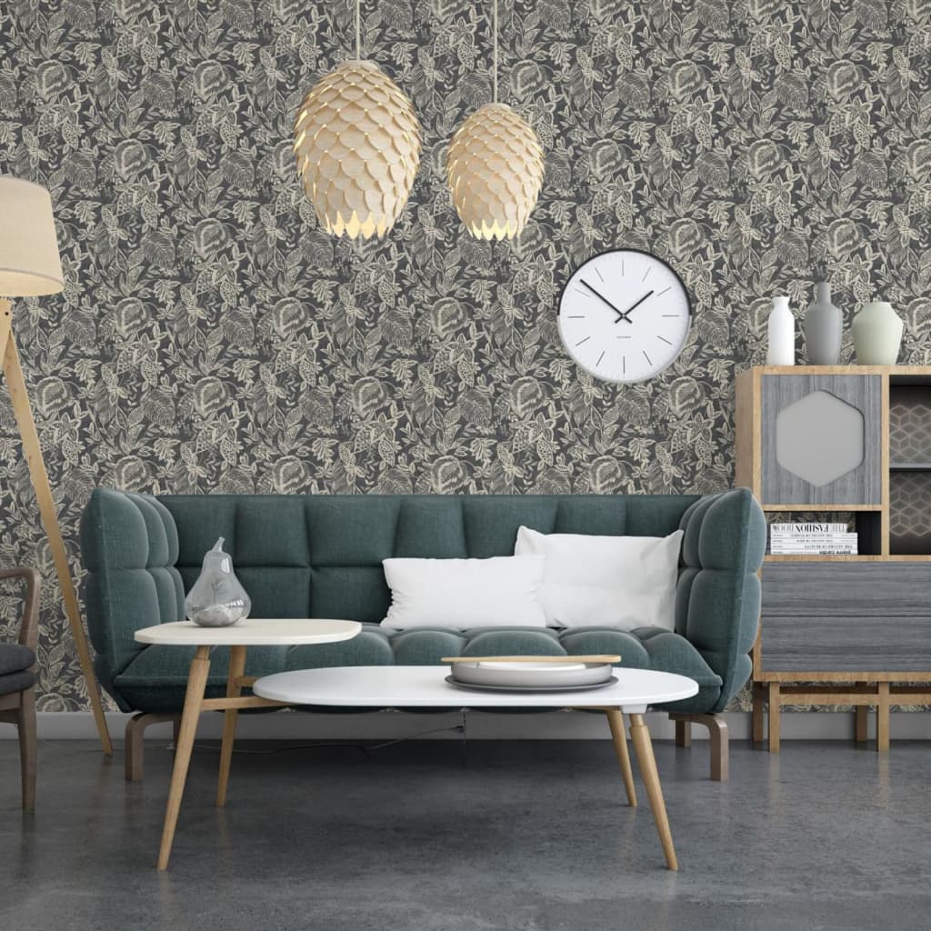 Covergs néerlandais Coverchs néerlandais papier peint Mae Black et Beige