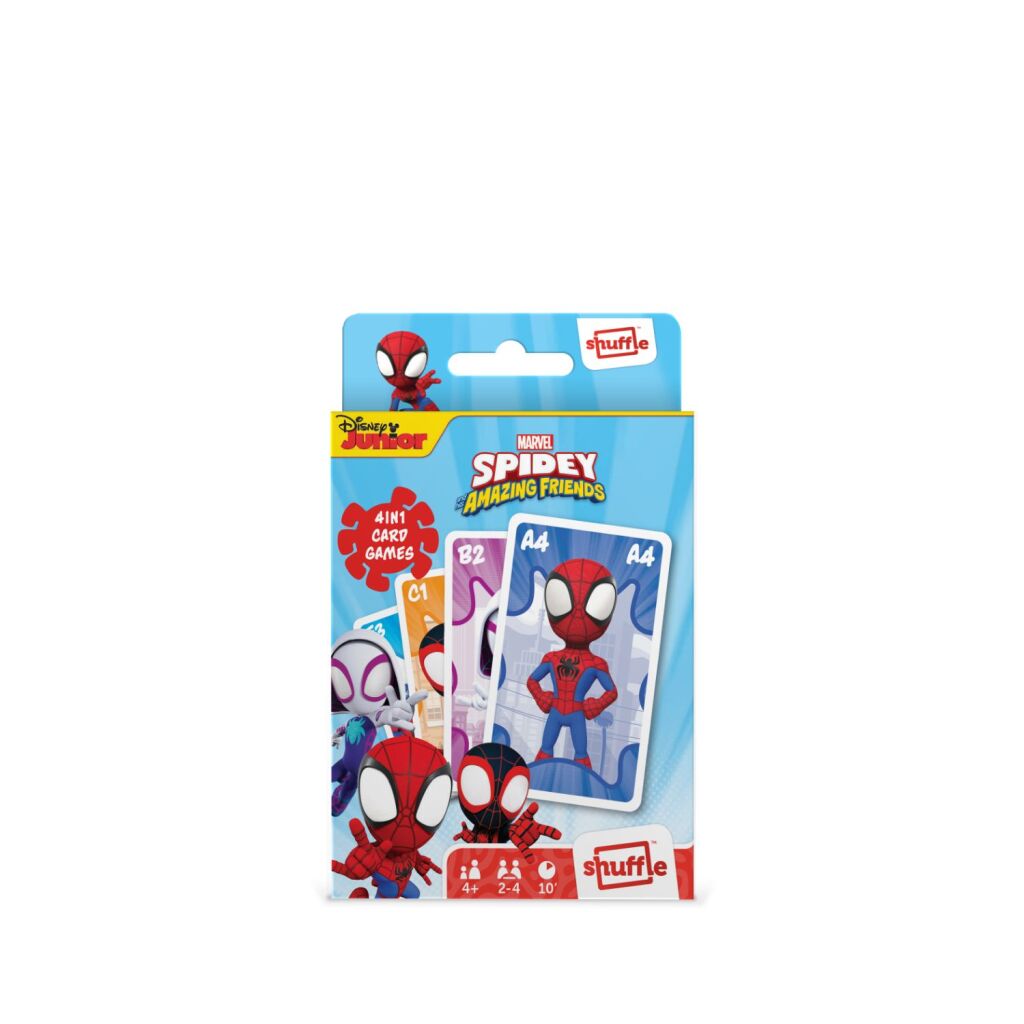 Cartes Shuffle Shuffle Spidey 4in1
