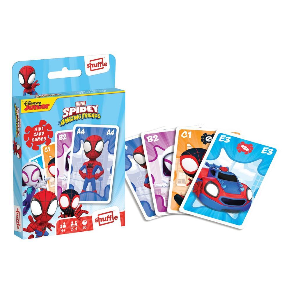 Cartes Shuffle Shuffle Spidey 4in1