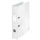 Ordner leitz wow 180° carton 80g m2 a4 5cm blanc perle grip trou étiquette au dos