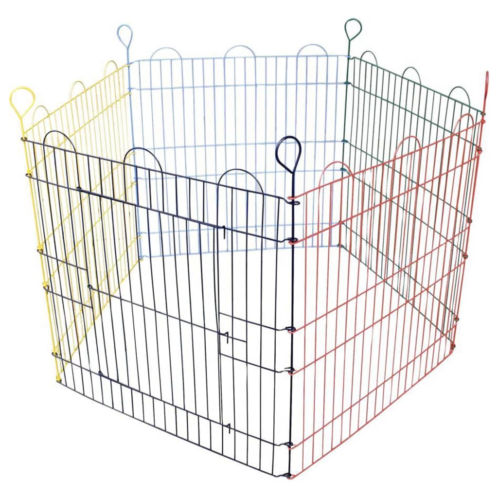 Flamingo Flamingo 5 pièces lapin pentagone 90x60 cm multicolore