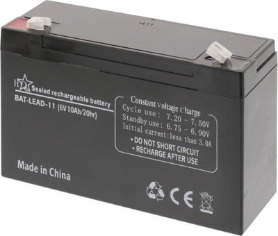 HQ HQ HQ Bat-lead-lead-11 Batterie de plomb 6 V 10 Ah