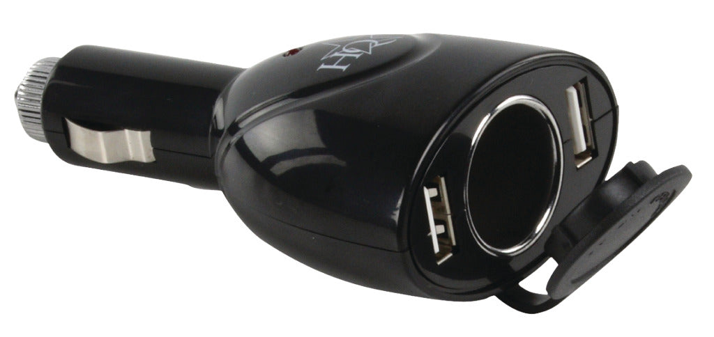 HQ HQ P. souper. USB202 Double USB Car Charger avec une connexion 12 V