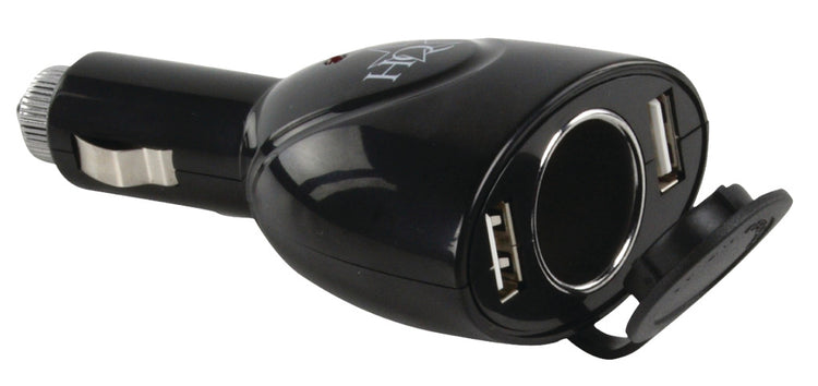 HQ HQ P. souper. USB202 Double USB Car Charger avec une connexion 12 V