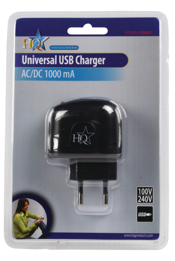 HQ HQ P. souper. USB401 Universal USB Charger 5 V 1000 MA