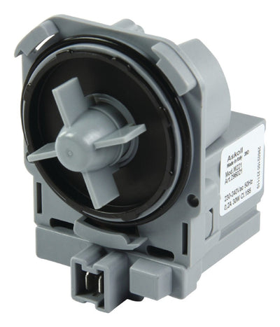 Askoll Askoll W1-07174-AK Pompe de vidange sans maison de pompe avec connexion en grille pour Bosch Siemens, entre autres