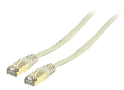 HQ HQ HQBF-M081-1.0 Cat5e UTP Network Cable RJ45 (8 8) Male RJ45 (8 8) Mâle 1,00 m Gray