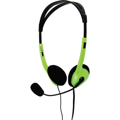 BasicXL BasicXL BXL-HeadSet1 Headset stéréo vert noir