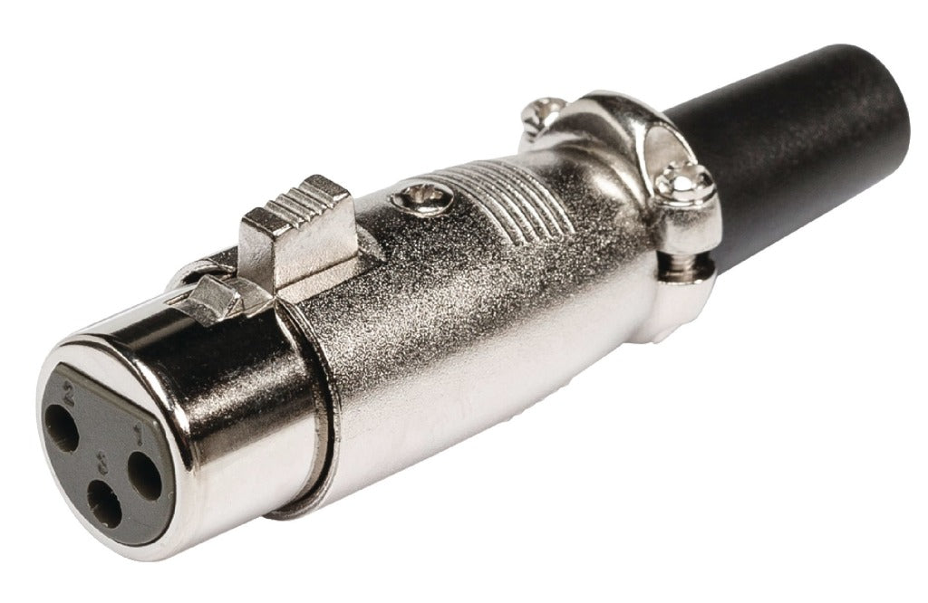 VALUELLINE VALUELINE XLR-3FCL CONNECTEUR XLR à 3 broches Métal argenté