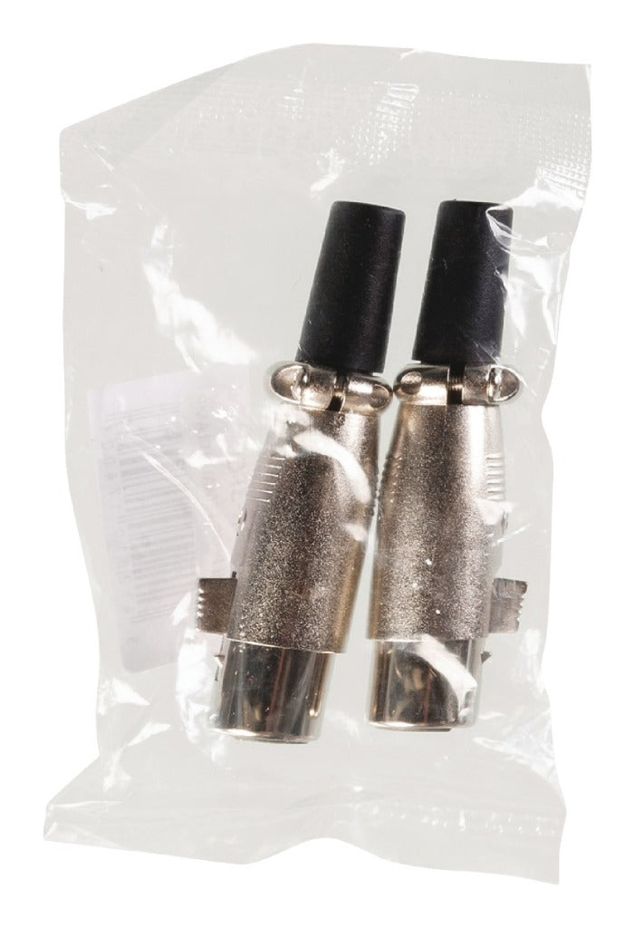VALUELLINE VALUELINE XLR-3FCL CONNECTEUR XLR à 3 broches Métal argenté
