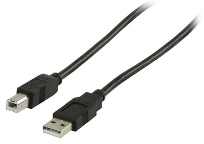 VALUELLINE VALUELINE VLCP60100B10 USB 2.0 USB Un câble masculin masculin B.00 m noir