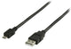 VALUELLINE VALUELINE VLCP60500B10 USB 2.0 USB Un câble masculin MALUM MALI-B MALAME 1,00 m noir