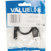 VALUELLINE VALUELINE VLCP60570B02 USB 2.0 USB Micro B Male USB A Cable adaptateur femelle 0,20 m noir