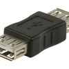 VALUELLINE VALUELINE VLCP60900B USB 2.0 USB Une femme USB Un adaptateur féminin noir